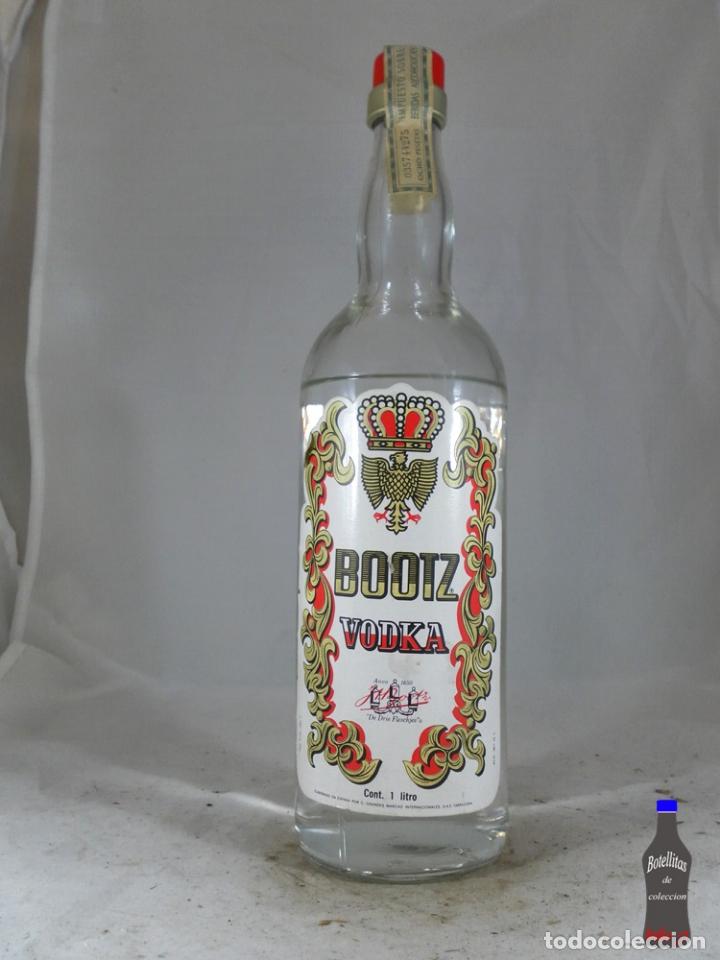 Collezionismo di vini e liquori: BOTELLA VODKA BOOTZ GRANDES MARCAS INTERNACIONALES TARRAGONA