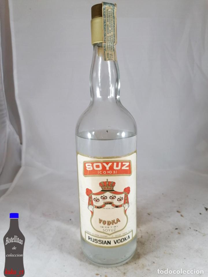 Collezionismo di vini e liquori: BOTELLA VODKA SOYUZ RUSSIAN VODKA MURCIA