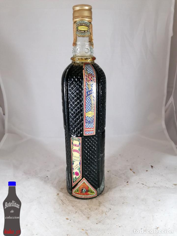 Sammlung von Weinen und Lik&ouml;ren: BOTELLA PALO TUNEL A. NADAL BU&Ntilde;OLA MALLORCA