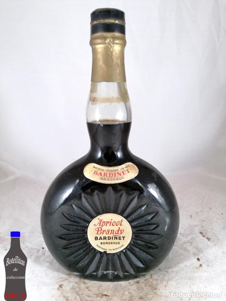 Sammlung von Weinen und Lik&ouml;ren: BOTELLA APRICOT BRANDY BARDINET BORDEAUX BARCELONA