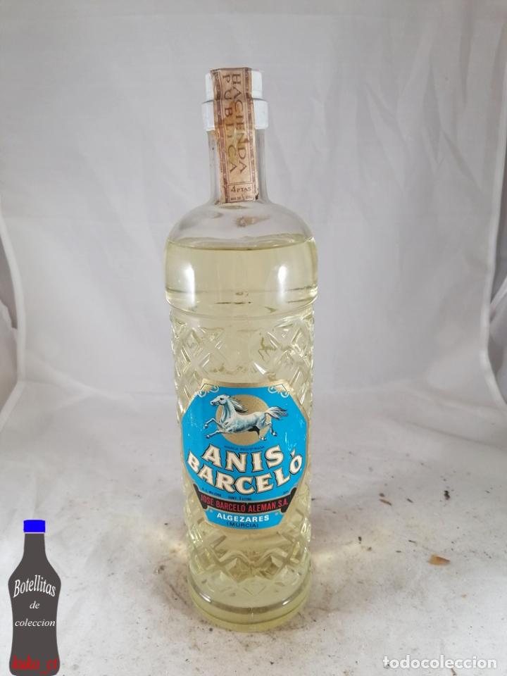 Collectionnisme de vins et liqueurs: BOTELLA ANIS BARCELO JOSE BARCELO ALEMAN ALGEZARES MURCIA