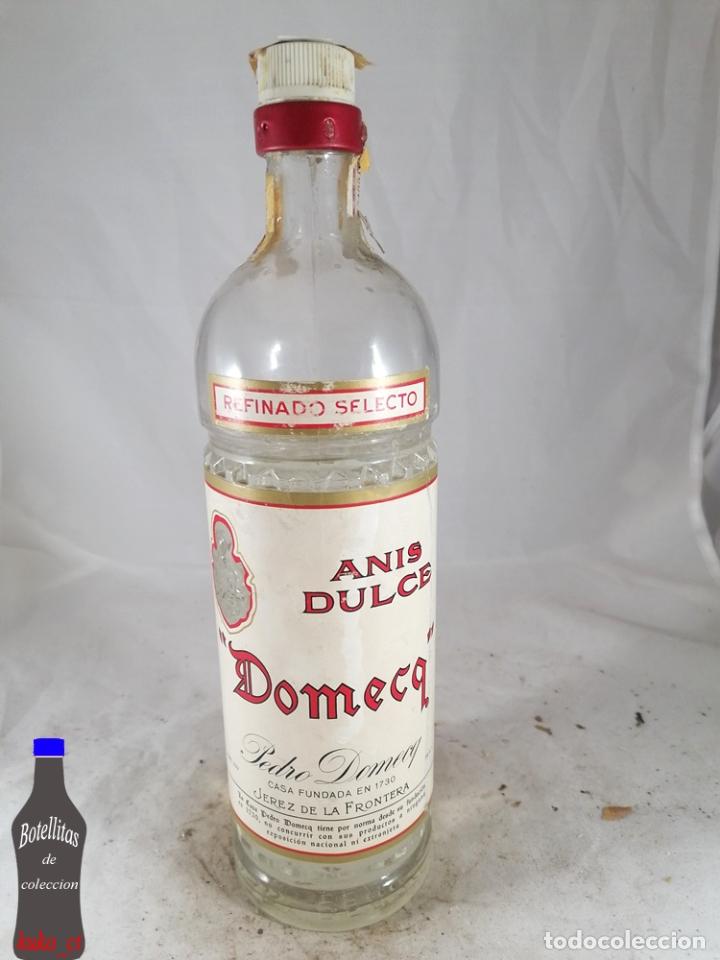 Collection of wines and liquors: BOTELLA ANIS DULCE DOMECQ PEDRO DOMECQ JEREZ DE LA FRONTERA
