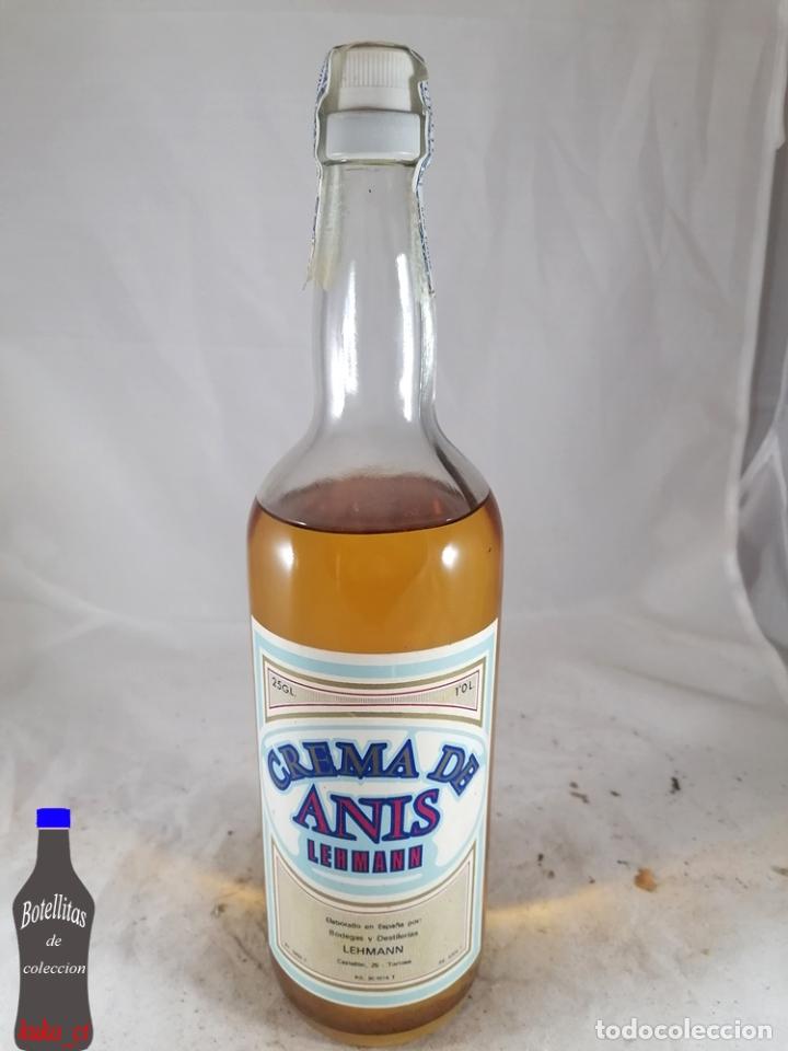 Colecionismo de vinhos e licores: BOTELLA CREMA DE ANIS LEHMANN BODEGAS Y DESTILERIAS LEHMANN TORTOSA