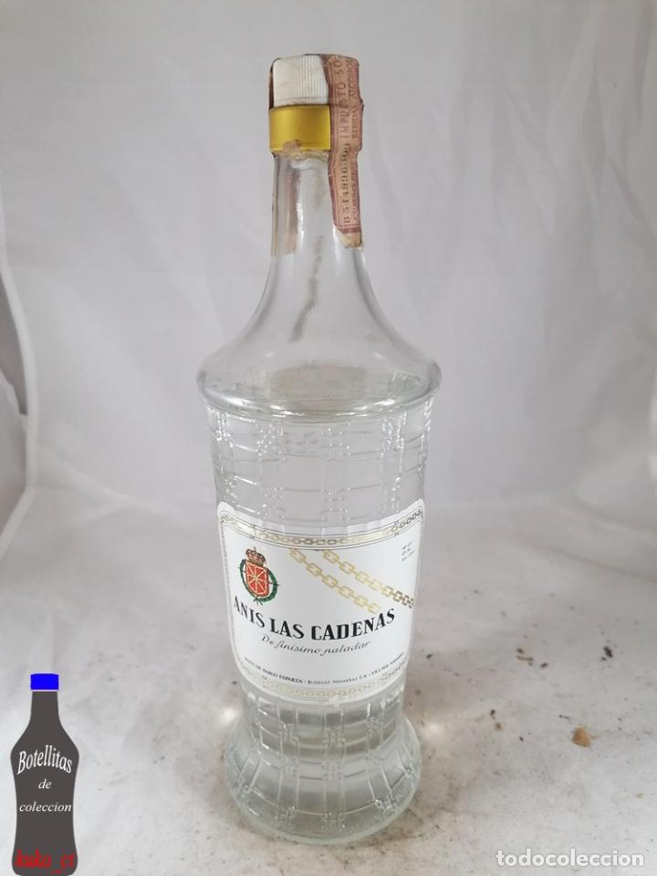 Collection of wines and liquors: BOTELLA ANIS LAS CADENAS HIJOS DE PABLO ESPARZA BODEGAS NAVARRAS VILLAVA NAVARRA