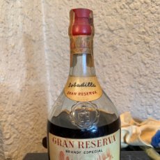 Coleccionismo de vinos y licores: BRANDY GRAN RESERVA ESPECIAL BOBADILLA & CIA