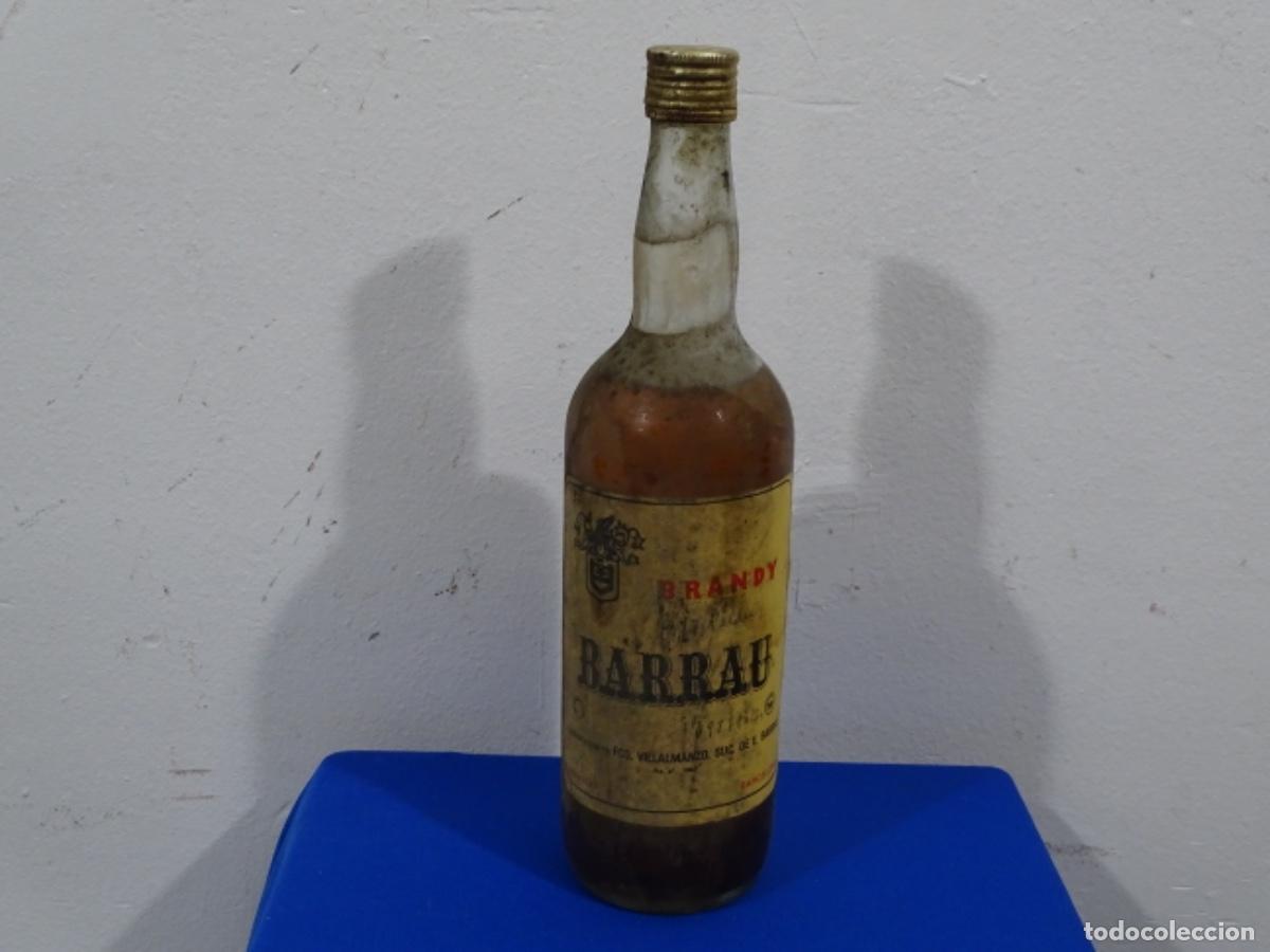 Coleccionismo de vinos y licores: BRANDY BARRAU. FRANCISCO VILLALMANZO. MONTGAT. 1987.