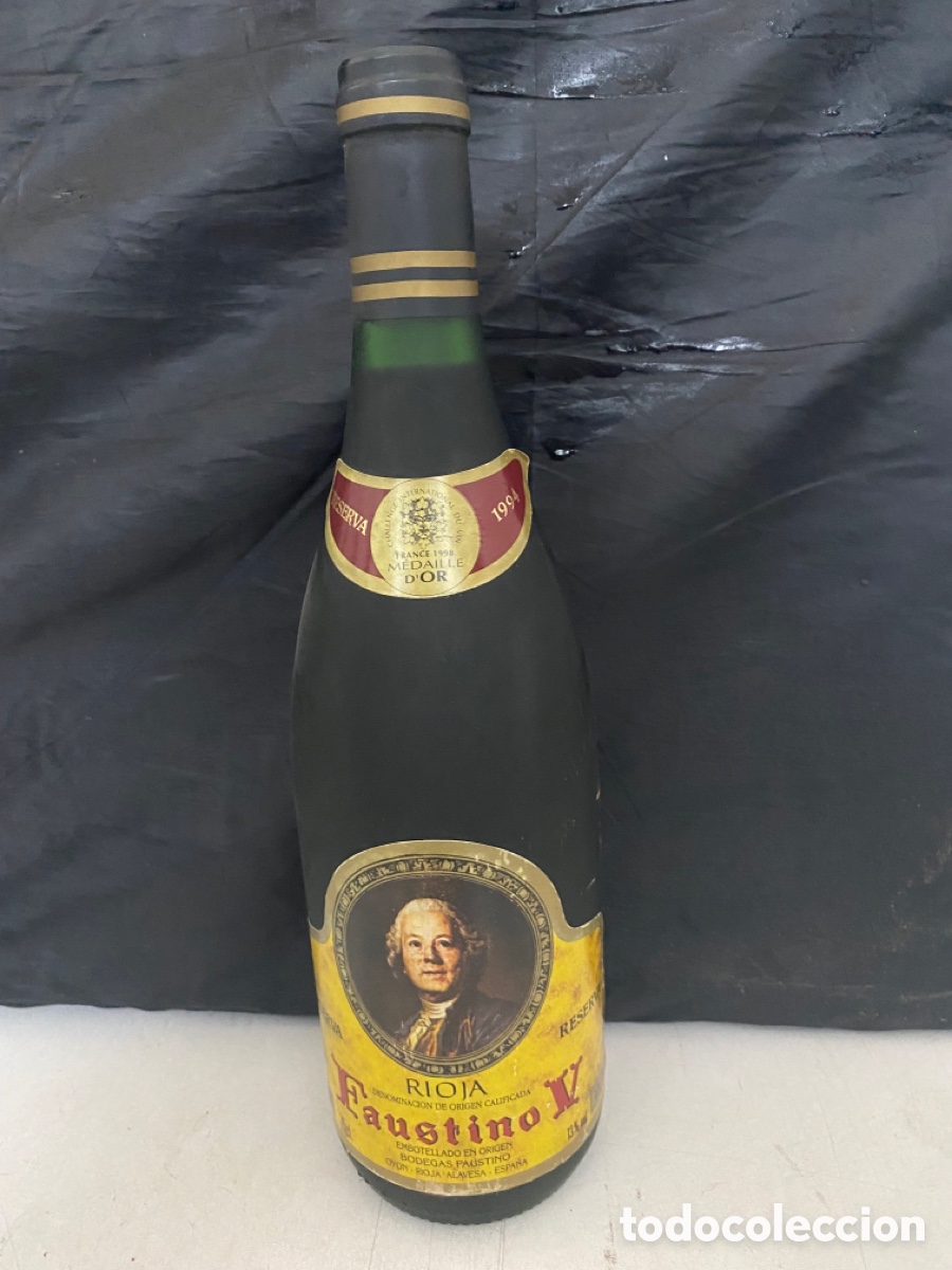 Coleccionismo de vinos y licores: Reserva 1994 FAUSTINO V - Foto 1