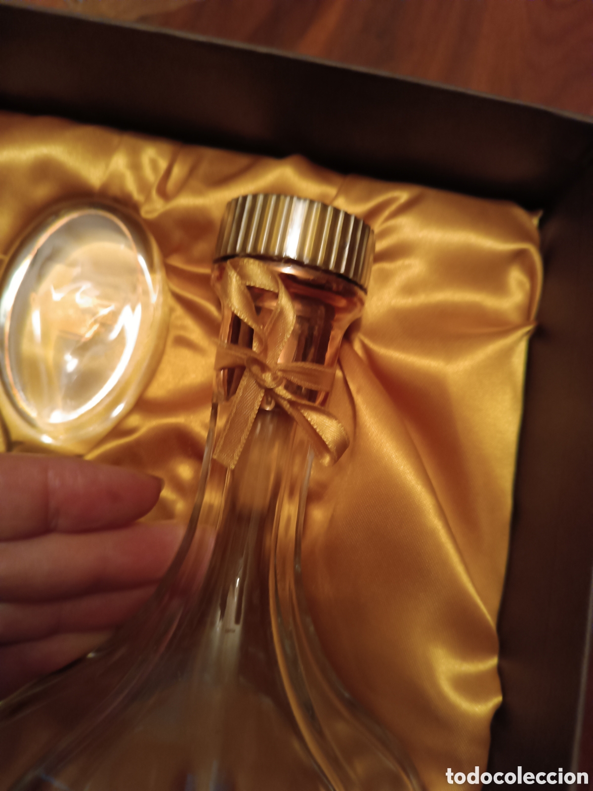 Coleccionismo de vinos y licores: Cofre de lujo licorera - Foto 2
