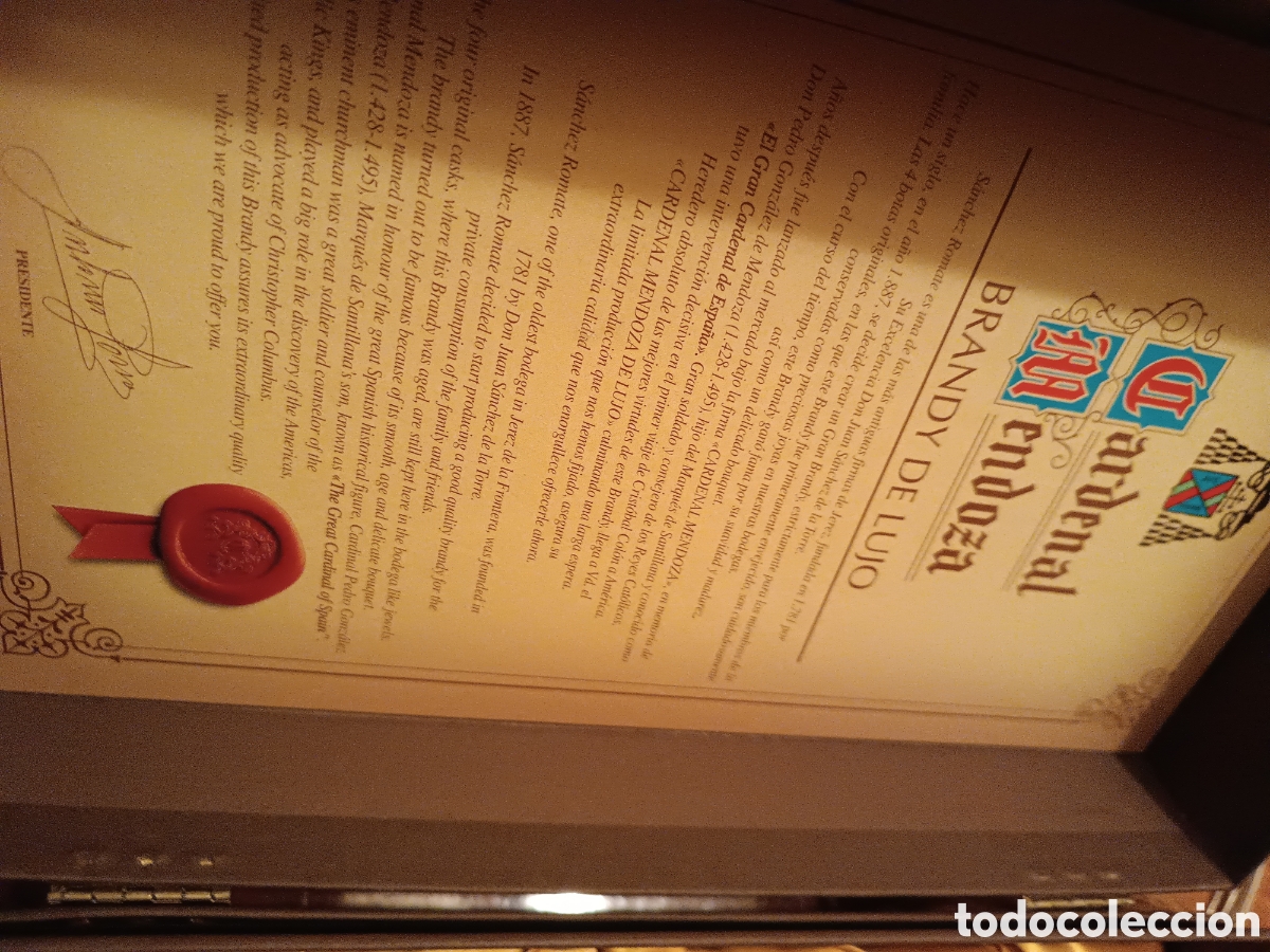 Coleccionismo de vinos y licores: Cofre de lujo licorera - Foto 5