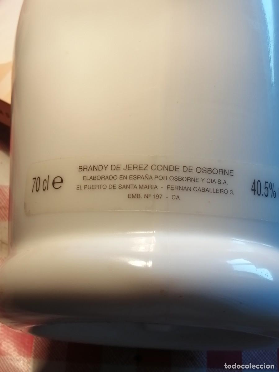Coleccionismo de vinos y licores: Botella de Brandy de Osborne-Dal&iacute;. - Foto 14