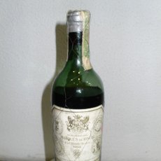 Coleccionismo de vinos y licores: ANTIGUA BOTELLA VINO MARQUÉS DE RISCAL 1953.ELCIEGO (ALAVA)