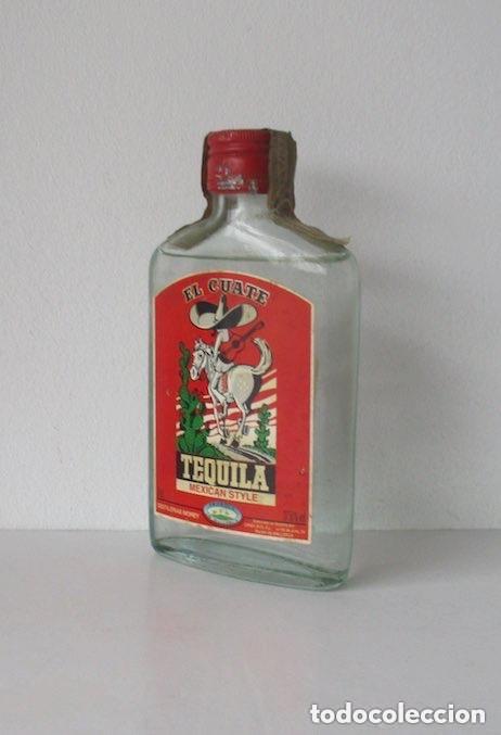 Coleccionismo de vinos y licores: BOTELLA TEQUILA EL CUATE - Foto 2