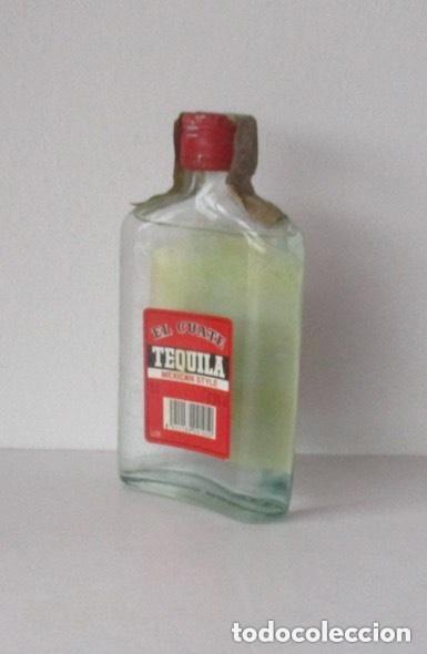 Coleccionismo de vinos y licores: BOTELLA TEQUILA EL CUATE - Foto 4