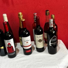 Coleccionismo de vinos y licores: LOTE DE 10 BOTELLAS VINO CAVA TAMAÑO GRANDE SIN ABRIR. BUEN ESTADO. VER FOTOS.
