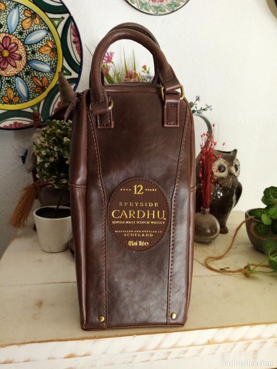 Coleccionismo de vinos y licores: Estuche de cuero - Foto 3