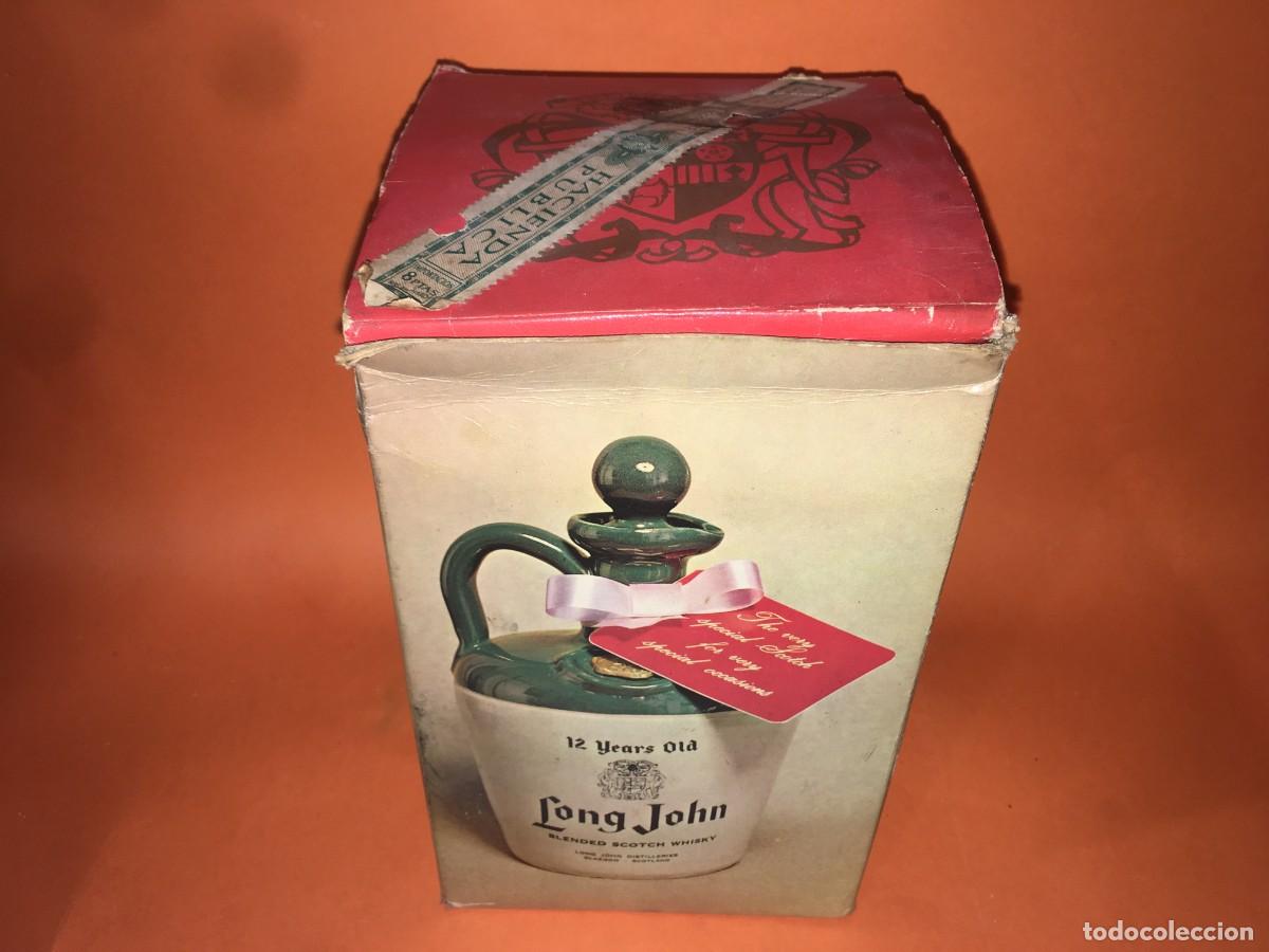 Coleccionismo de vinos y licores: BOTELLA DE WHISKY LONG JOHN - Foto 4