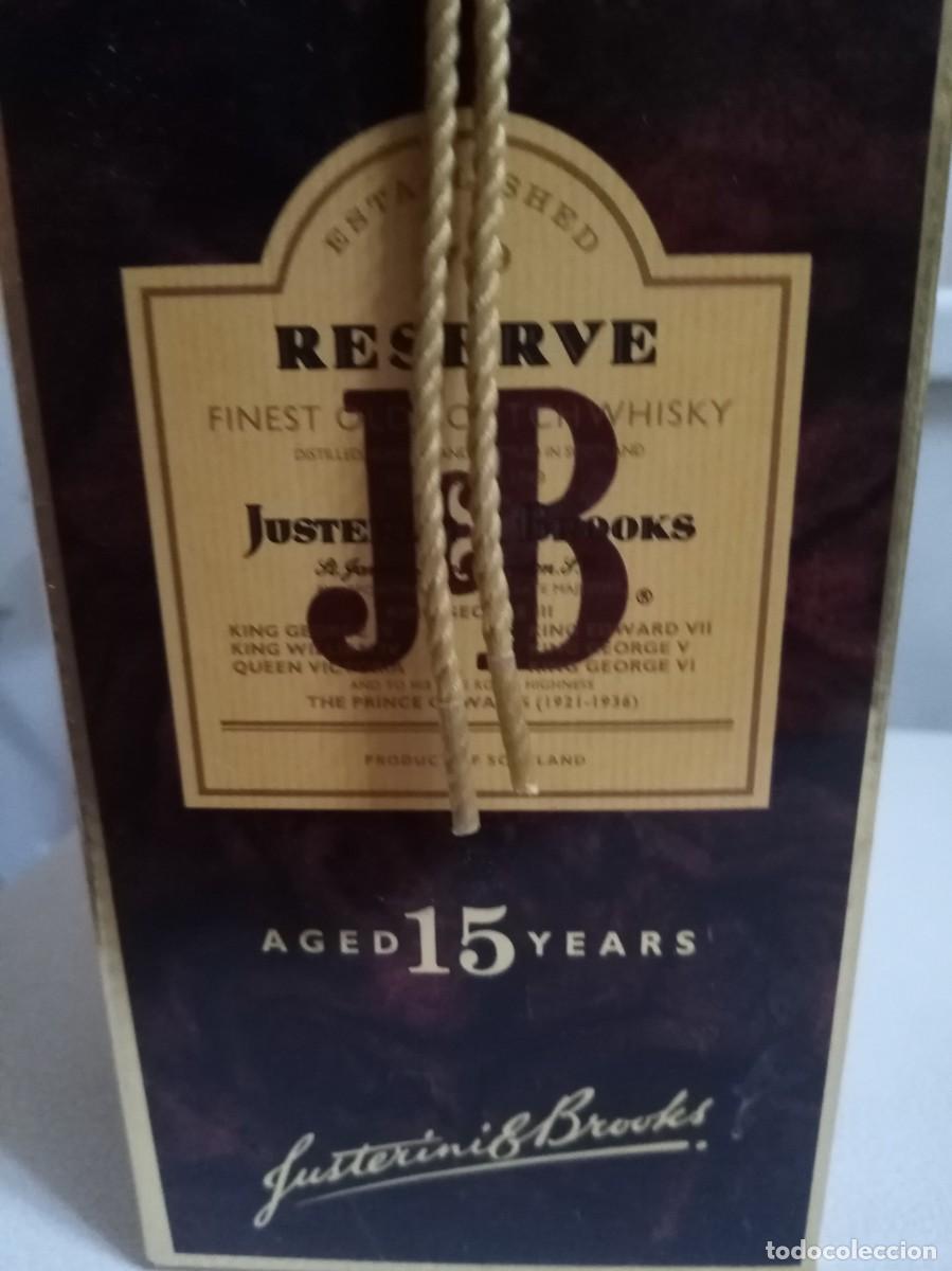 Coleccionismo de vinos y licores: Caja de JB reserve - Foto 2