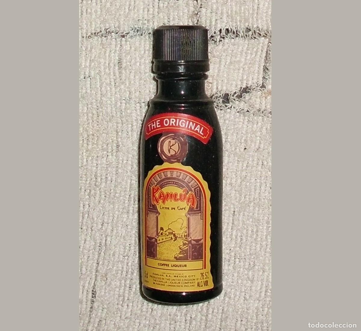 Coleccionismo de vinos y licores: BOTELLIN KAHLUA. LICOR DE CAFE. ENGLAND RF-6358