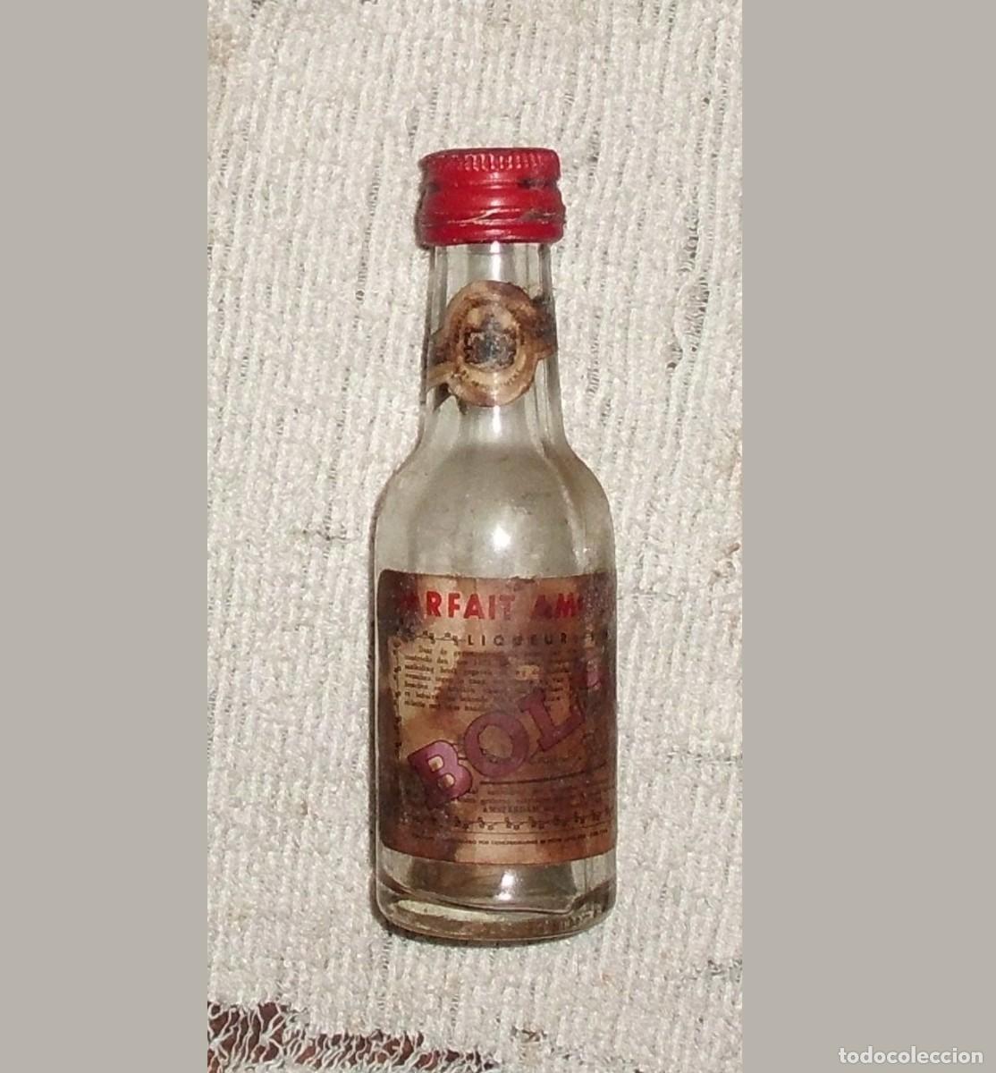 Coleccionismo de vinos y licores: BOTELLIN LICOR PARFAIT AMOUR. DESTILERIA BOLS TARRAGONA. SIN LIQUIDO RF-6383
