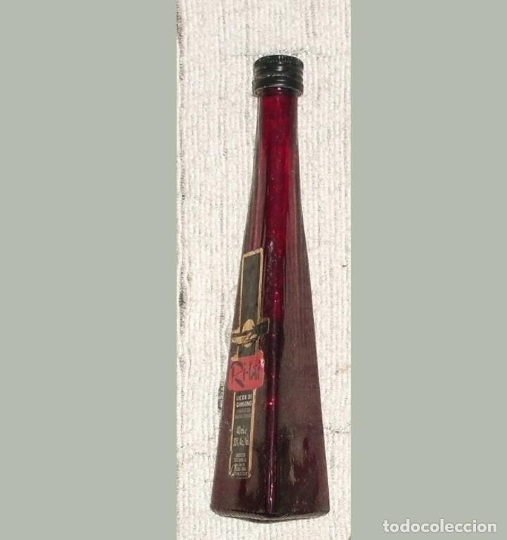 Coleccionismo de vinos y licores: BOTELLIN LICOR DE GINSENG RI-LAI. DESTILERIA DIEGO ZAMORA. CARTAGENA RF-6410