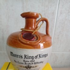 Coleccionismo de vinos y licores: CANECO WHISKY MUNROS KINGS OF KINGS 12 AÑOS -PRECINTADA