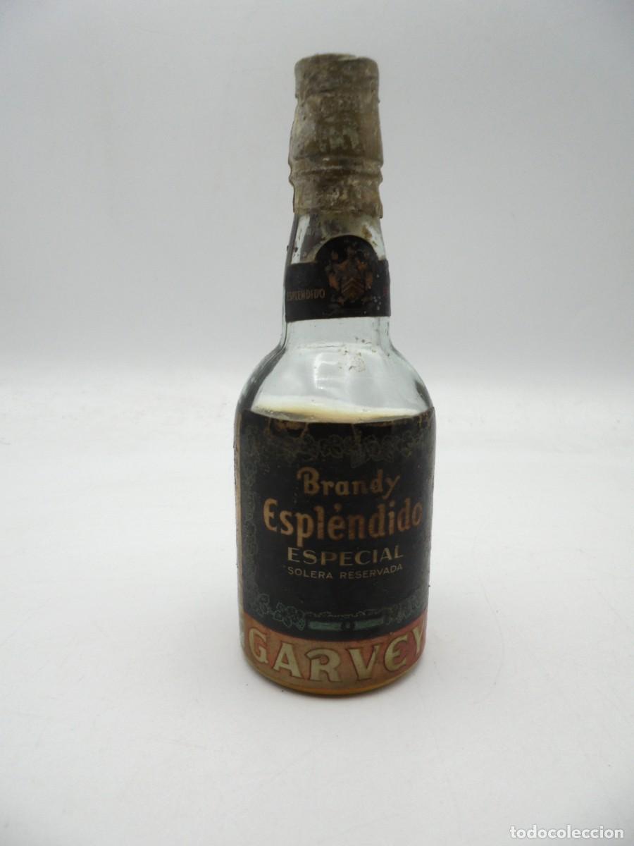 Collection of wines and liquors: BOTELLIN DE BRANDY ESPLENDIDO, JEREZ. GARVEY. VER FOTOS.