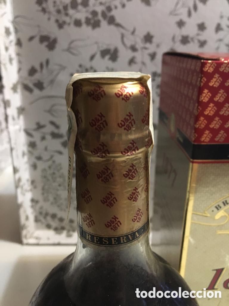 Coleccionismo de vinos y licores: BRANDY DE JEREZ 1877 - Foto 2