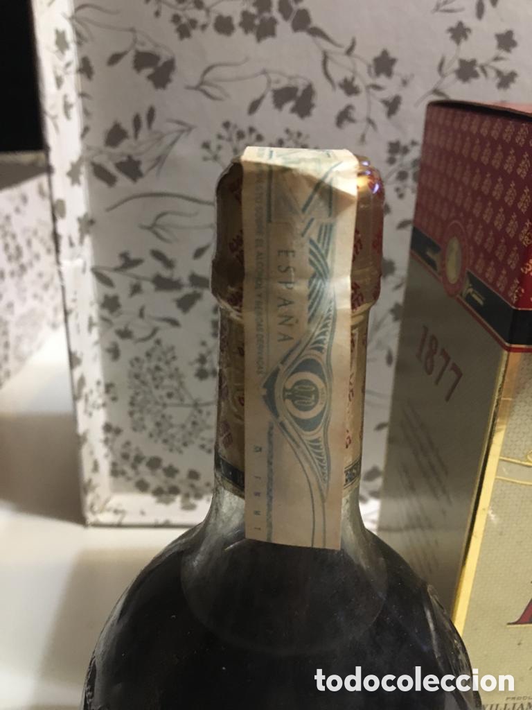 Coleccionismo de vinos y licores: BRANDY DE JEREZ 1877 - Foto 3