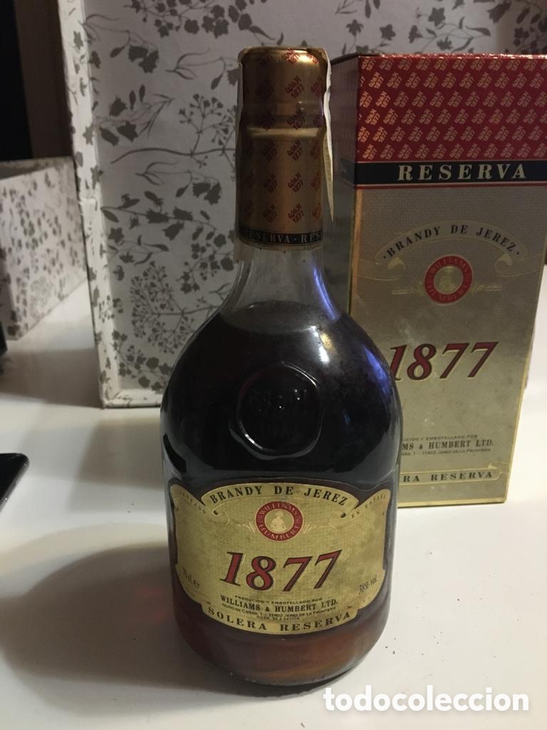 Coleccionismo de vinos y licores: BRANDY DE JEREZ 1877 - Foto 7