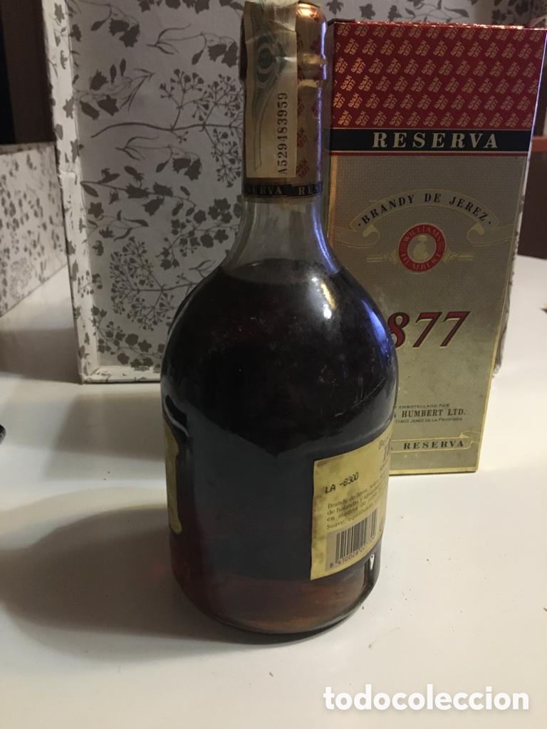 Coleccionismo de vinos y licores: BRANDY DE JEREZ 1877 - Foto 9