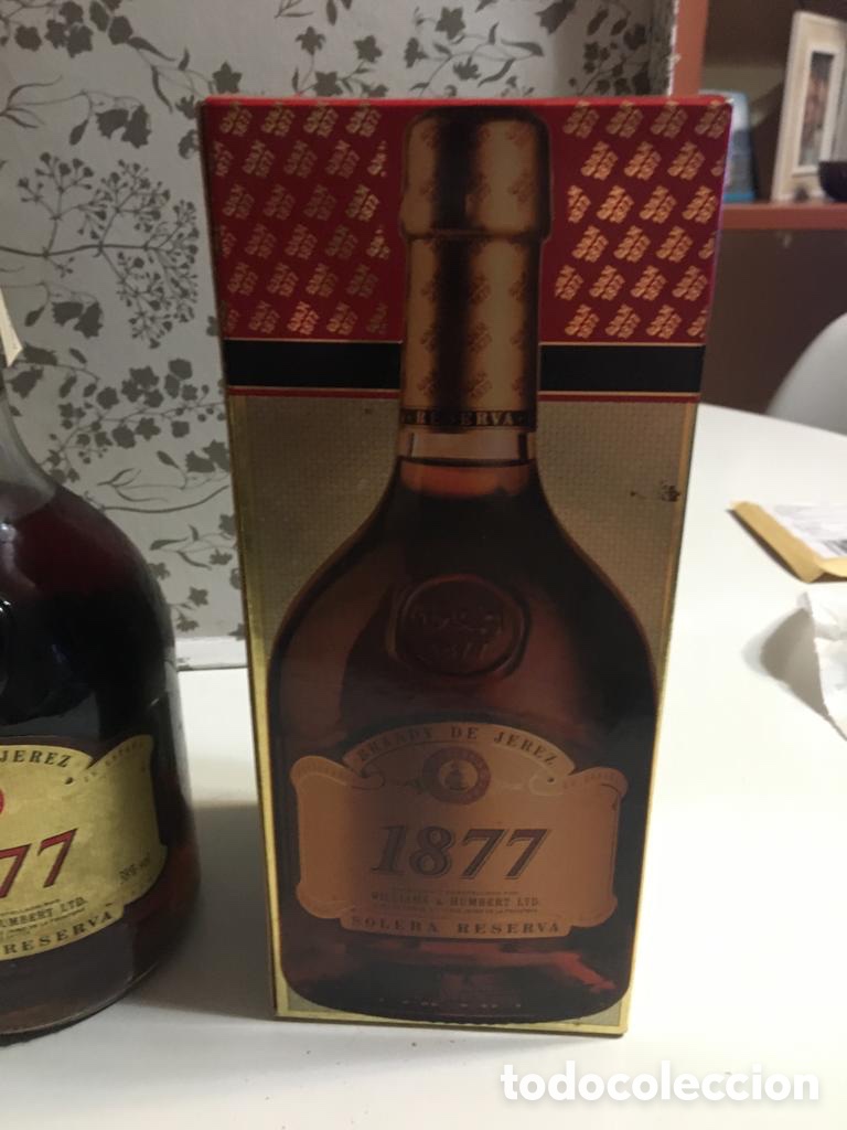 Coleccionismo de vinos y licores: BRANDY DE JEREZ 1877 - Foto 10