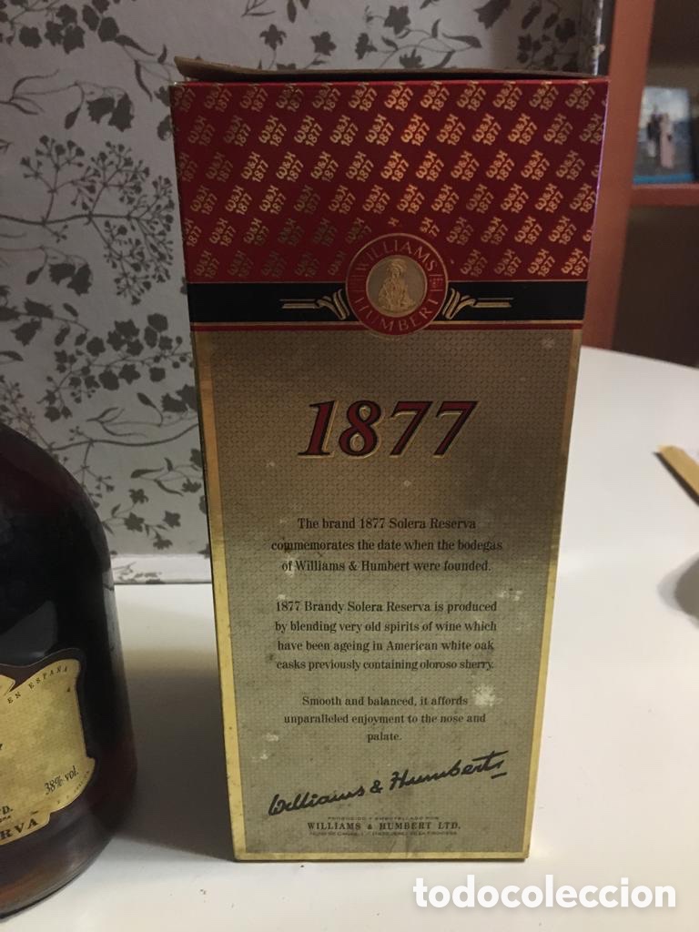 Coleccionismo de vinos y licores: BRANDY DE JEREZ 1877 - Foto 13