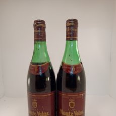 Coleccionismo de vinos y licores: VINO RIOJA 2 BOTELLAS MONTE VELAZ 1981