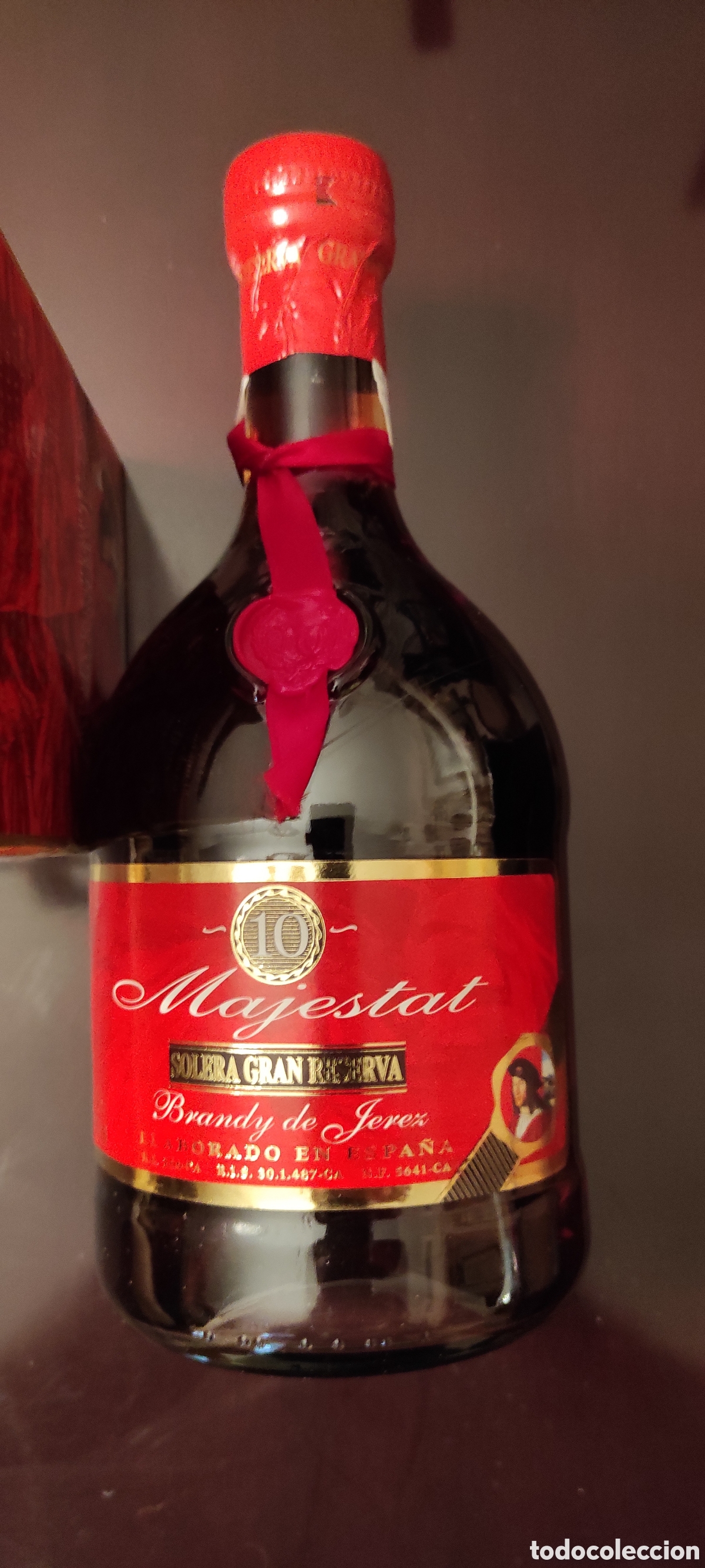 majestat 10 solera gran reserva. brandy de jere - Buy Collectible wines,  liqueurs and spirits on todocoleccion | Weinbrände