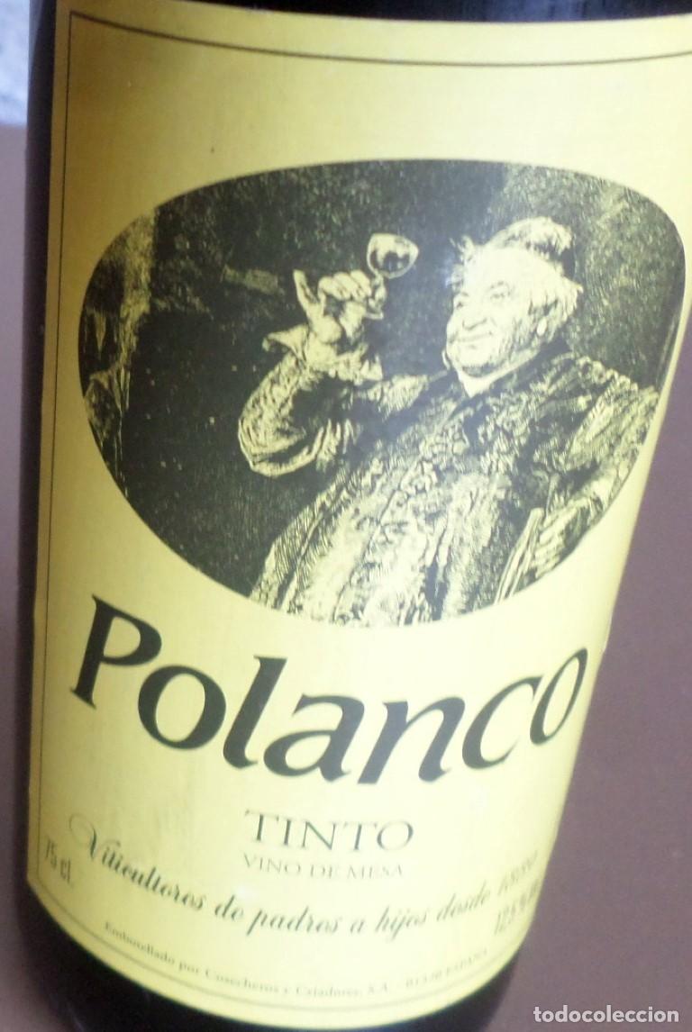 Coleccionismo de vinos y licores: PLACO tinto 75 cl - Foto 2