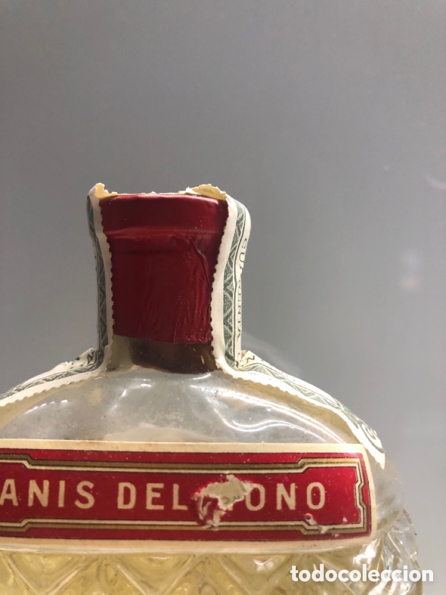 Coleccionismo de vinos y licores: Petaca anis del mono. - Foto 3