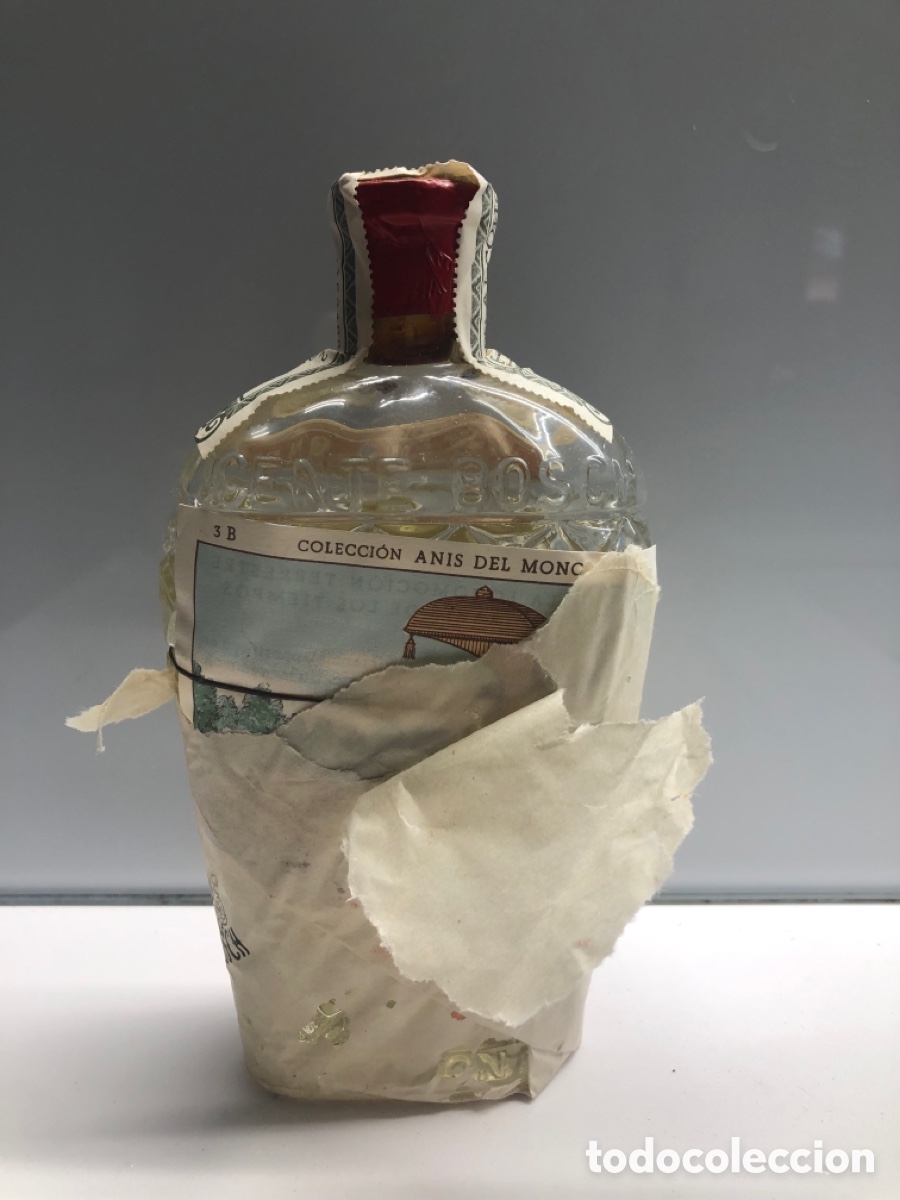 Coleccionismo de vinos y licores: Petaca anis del mono. - Foto 4