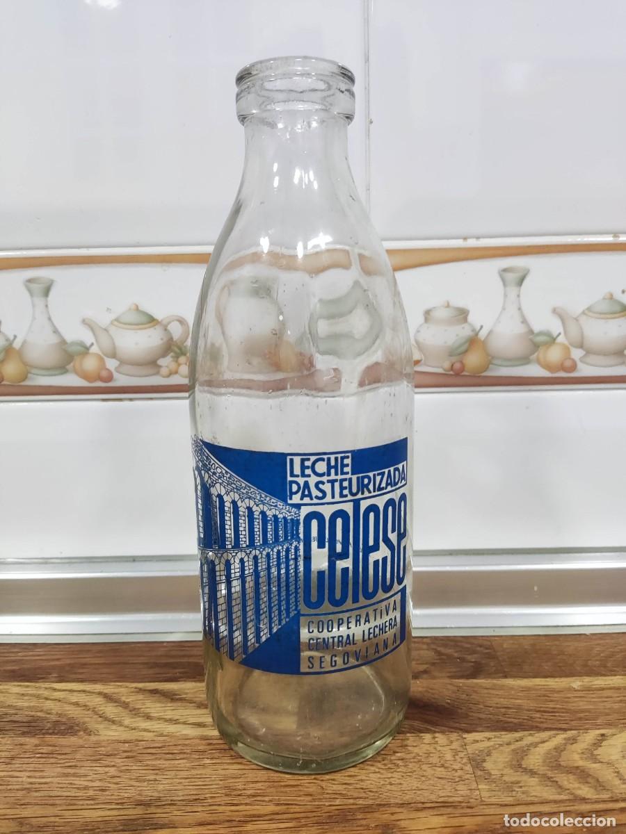Coleccionismo de vinos y licores: Botella Leche CELESE Segovia - Foto 1