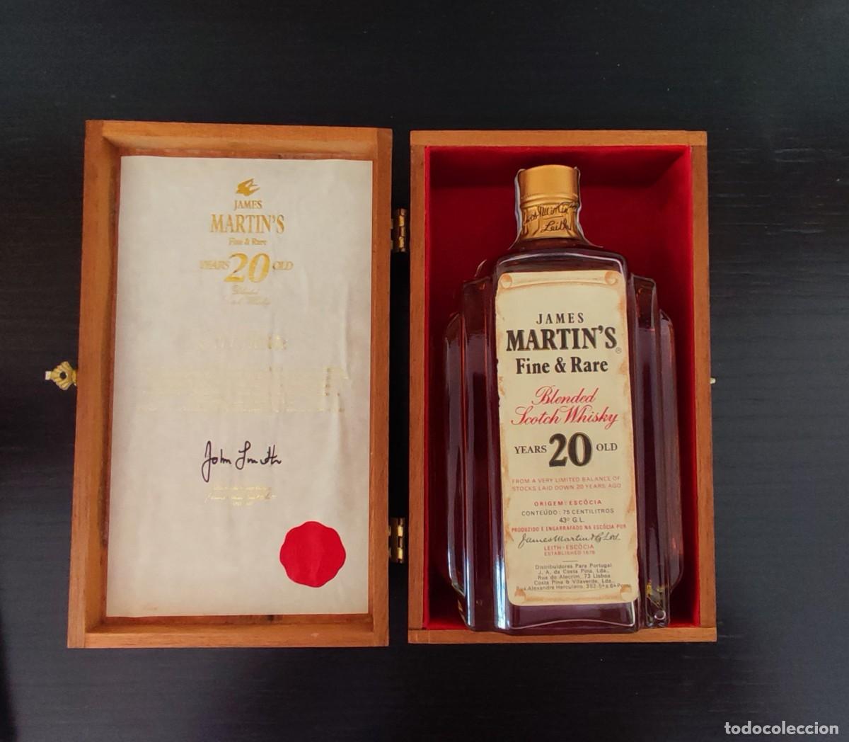 whisky - james martin's 20 anos 1976 e engarraf - Comprar