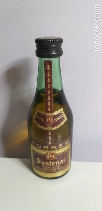 Coleccionismo de vinos y licores: BOTELLIN, Botellin de Torres. Fontenar. Imperial. Brandy reserva especial