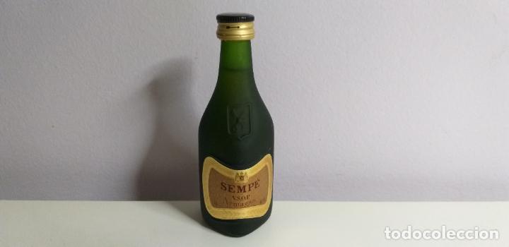Coleccionismo de vinos y licores: BOTELLIN BOTELLITA. Sempe v.s.o.p. armagnac. Producto de Francia.