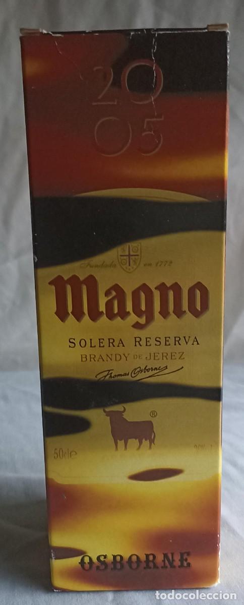 Coleccionismo de vinos y licores: Caja Magno para brandy de Jerez del 2005