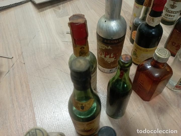 lote de 8 mini botellas - botellines de licor - Compra venta en  todocoleccion