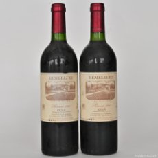Coleccionismo de vinos y licores: 2 BOTELLAS REMELLURI RESERVA 1991