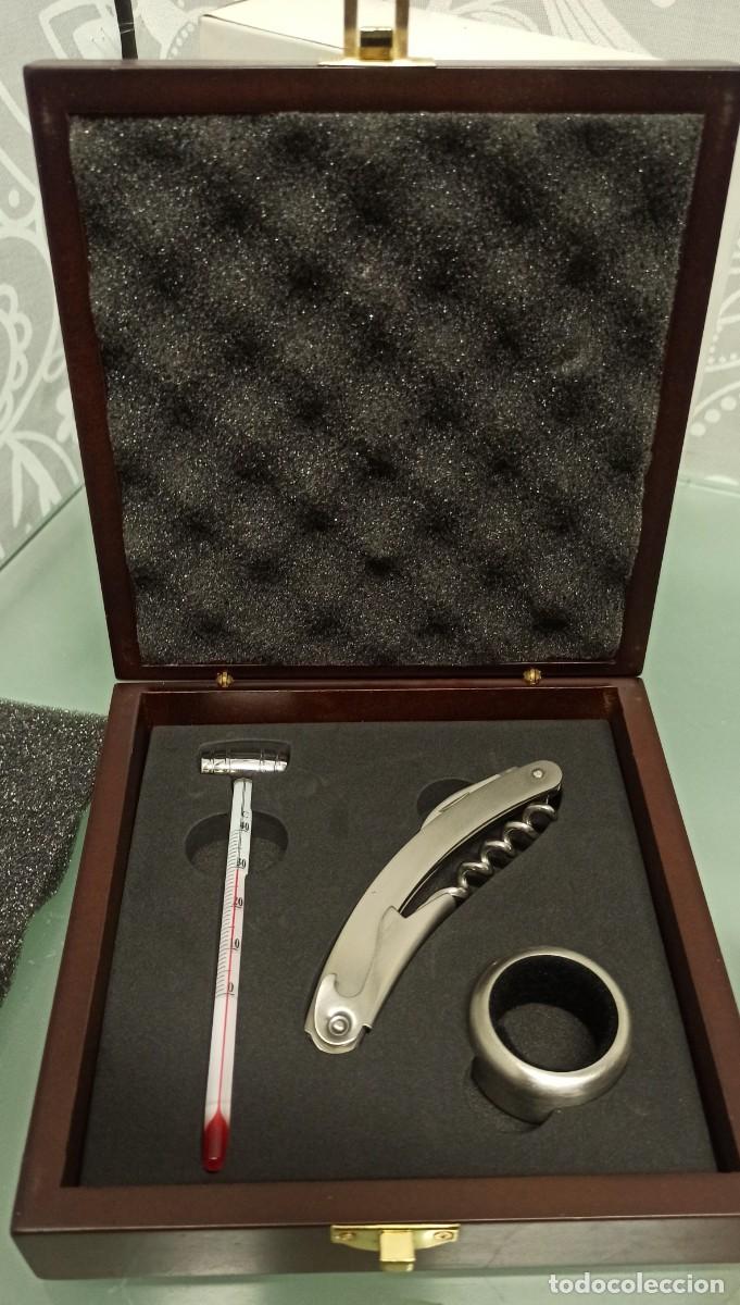 Coleccionismo de vinos y licores: Caja Accesorios vino