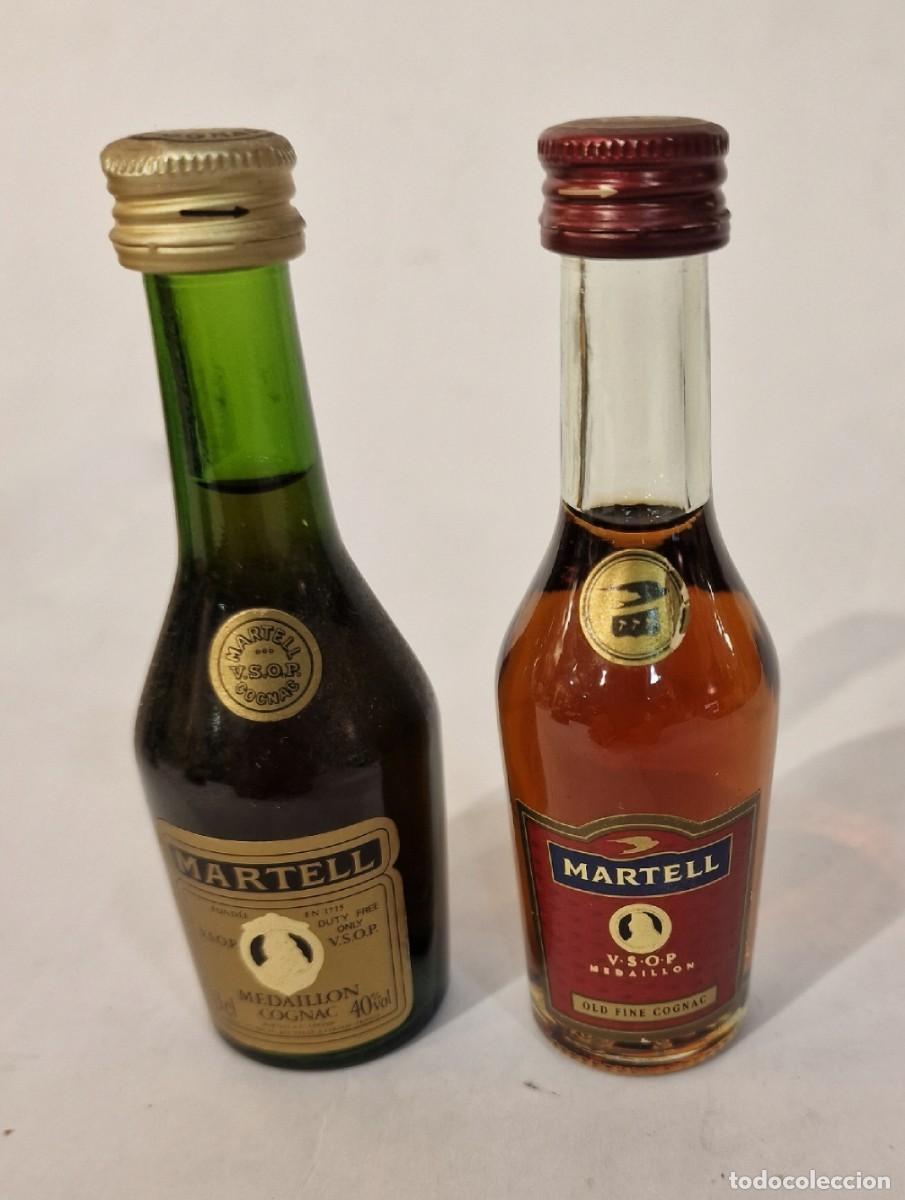 Coleccionismo de vinos y licores: Botellitas de Cog&ntilde;ac Frances Martell - Foto 1