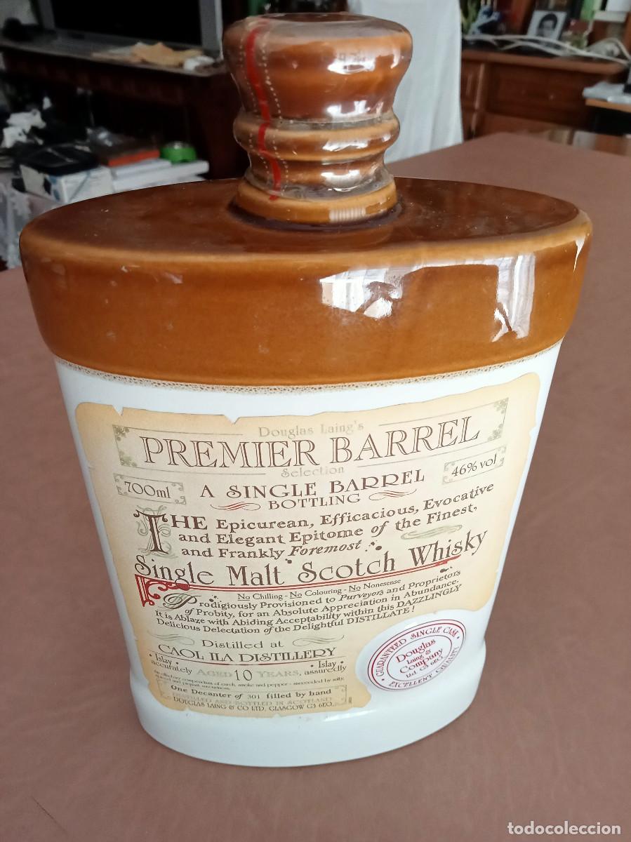Coleccionismo de vinos y licores: Botella Douglas Laing Premier Barrel 10 a&ntilde;os Single Malt