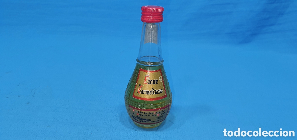 Coleccionismo de vinos y licores: BOTELLIN LICOR CARMELITANO, BENICASIM. SIN ABRIR