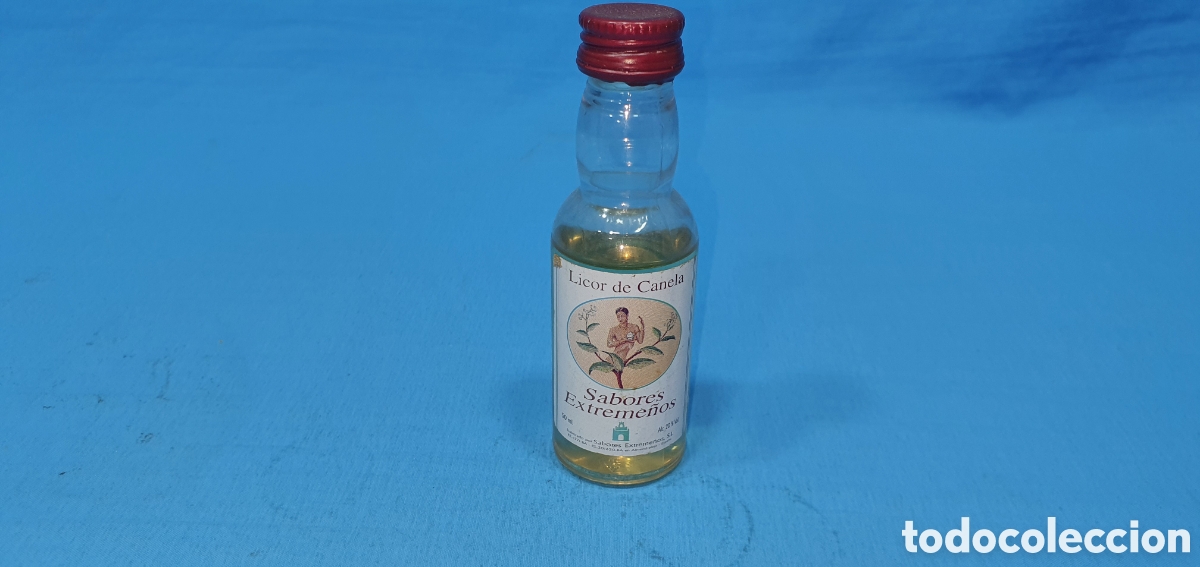 Coleccionismo de vinos y licores: BOTELLIN LICOR DE CANELA. SABORES EXTREME&Ntilde;OS. SIN ABRIR