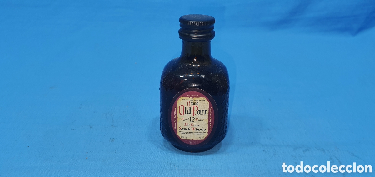 Coleccionismo de vinos y licores: BOTELLIN GRAN OLD PARR, SCOTCH WHISKY, 12 YEARS. SIN ABRIR